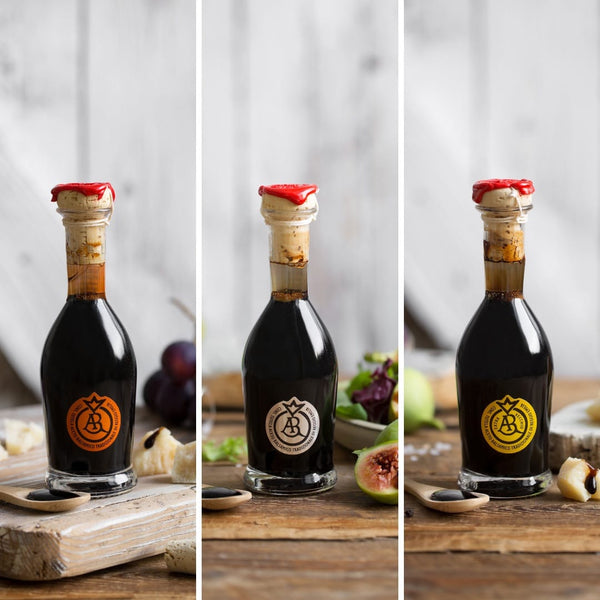 Traditional DOP Balsamic Vinegar of Reggio Emilia Lobster, Silver and Gold Stamp